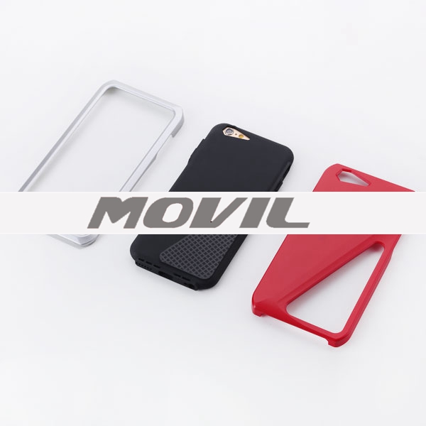 NP-2168 Combinación tpu   pc funda para Apple iPhone 6 -2